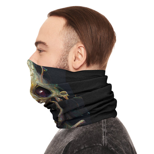 Tadpole Reptile Monster Tube Scarf: Navigate Gaming Jungles with a Child-Eater!