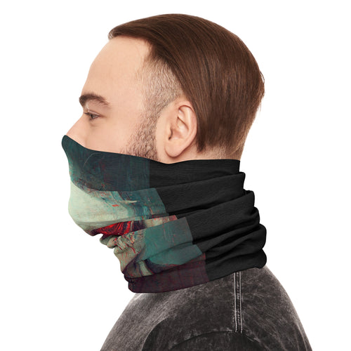 Aggressor Cyborg Gaming Tube Scarf: Navigate Through Sci-Fi Realms with Style!