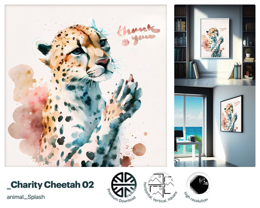 Swift Nifty Cheetah, Joyful Xtraordinary Craft, Radiant Nostalgic Mesmerizing Bright Xenial Metal print