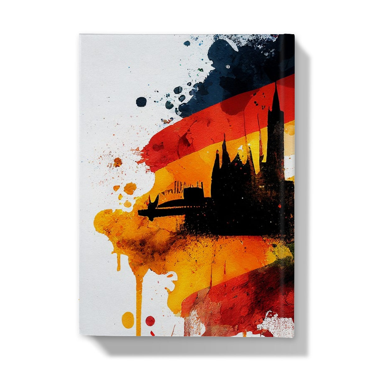 Journey Through Berlin: A German Flag-Inspired Journal for Your Thoughts and Adventures