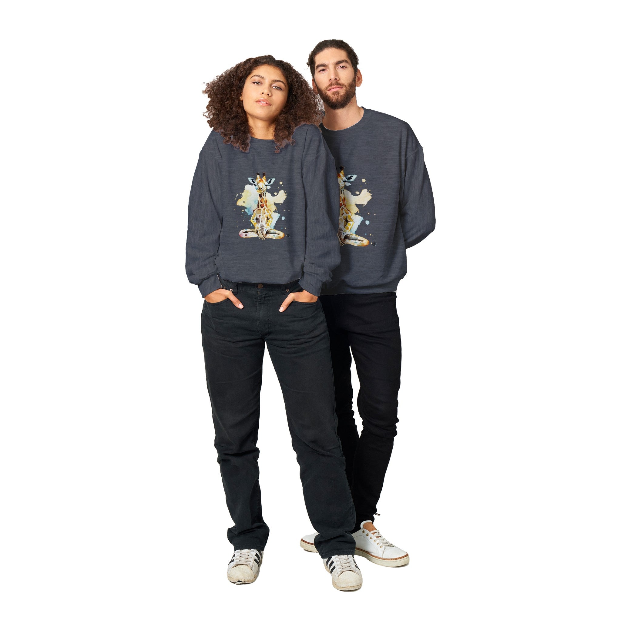 Laughing Giraffe's Meditation Moment | Classic Pullover