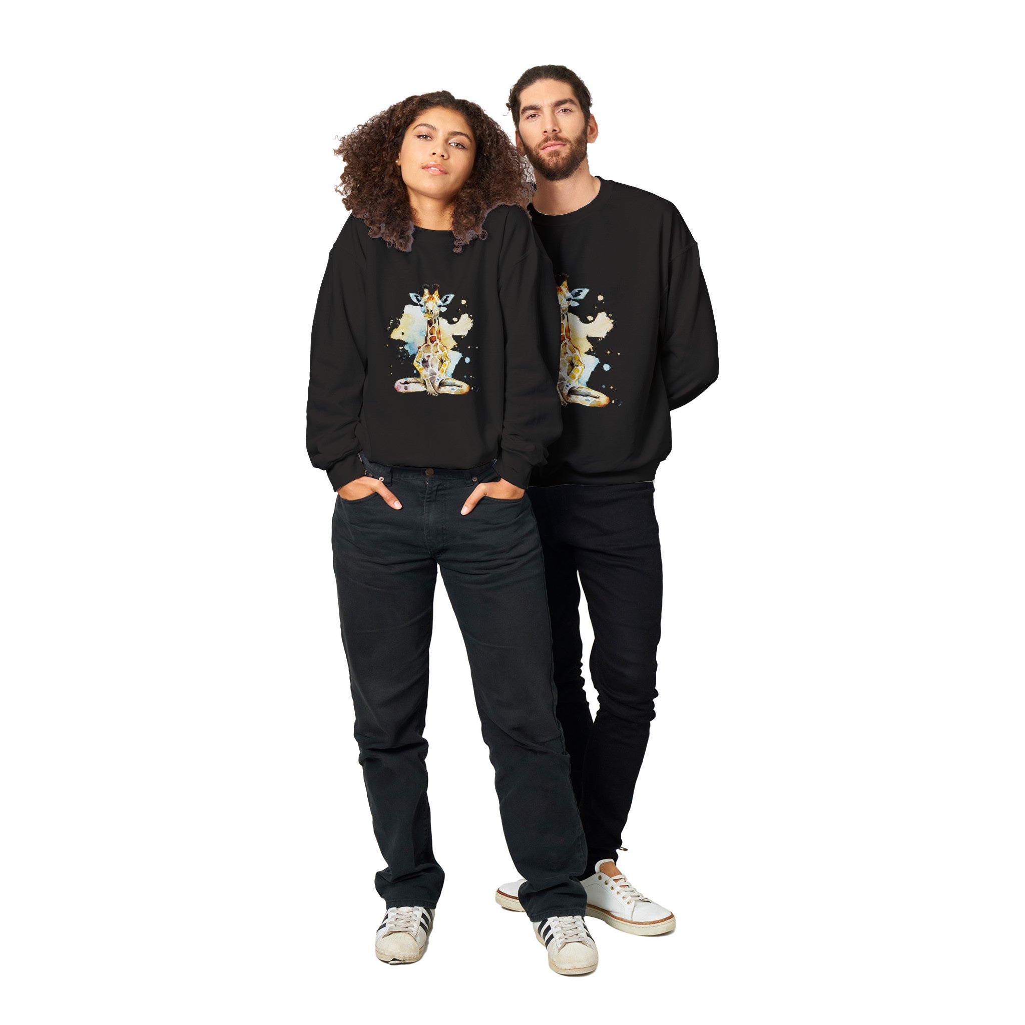 Laughing Giraffe's Meditation Moment | Classic Pullover