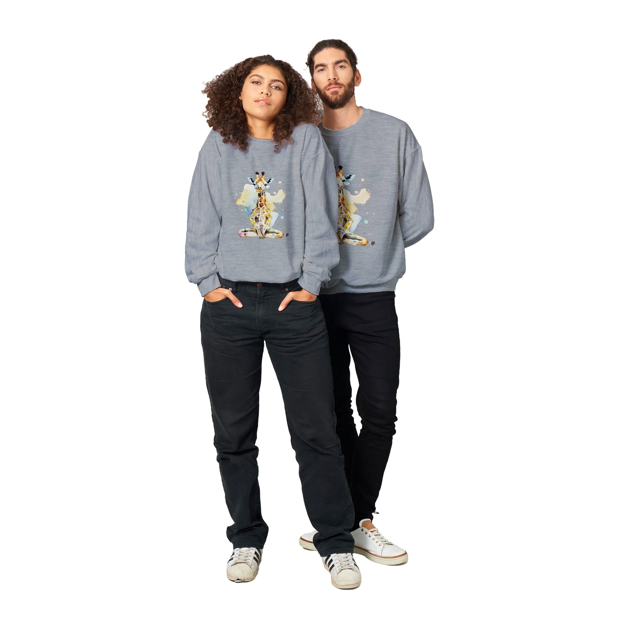 Laughing Giraffe's Meditation Moment | Classic Pullover