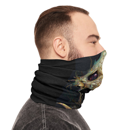 Tadpole Reptile Monster Tube Scarf: Navigate Gaming Jungles with a Child-Eater!