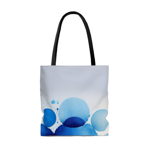 Blue Dots 2 Bags Combo: Tote & Weekender - Perfect Duo for Swimming Enthusiasts by SenBags