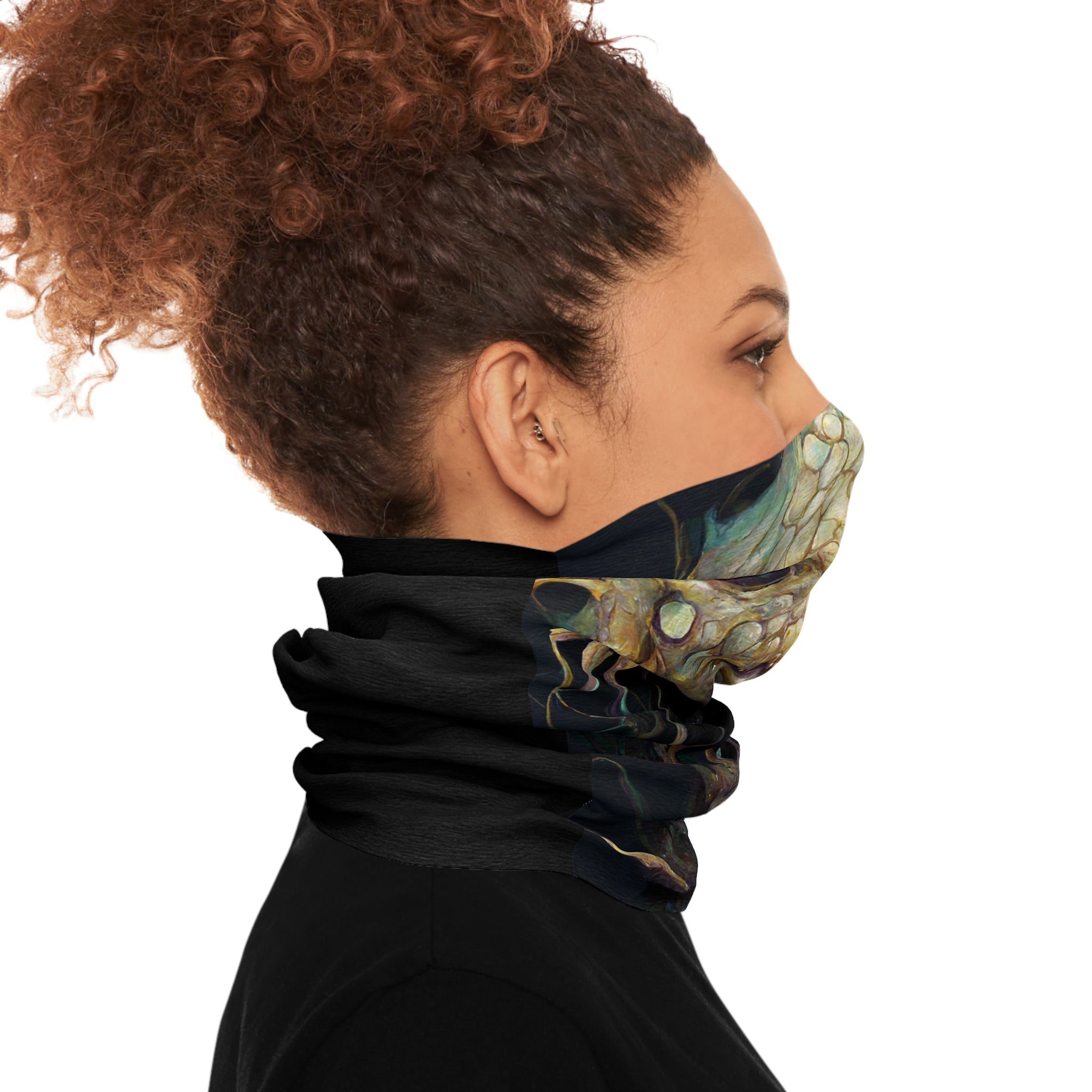 Tadpole Reptile Monster Tube Scarf: Navigate Gaming Jungles with a Child-Eater!