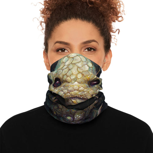 Tadpole Fun Tube Scarf: Playful Reptile, Halloween Adventure & Imaginative Play!