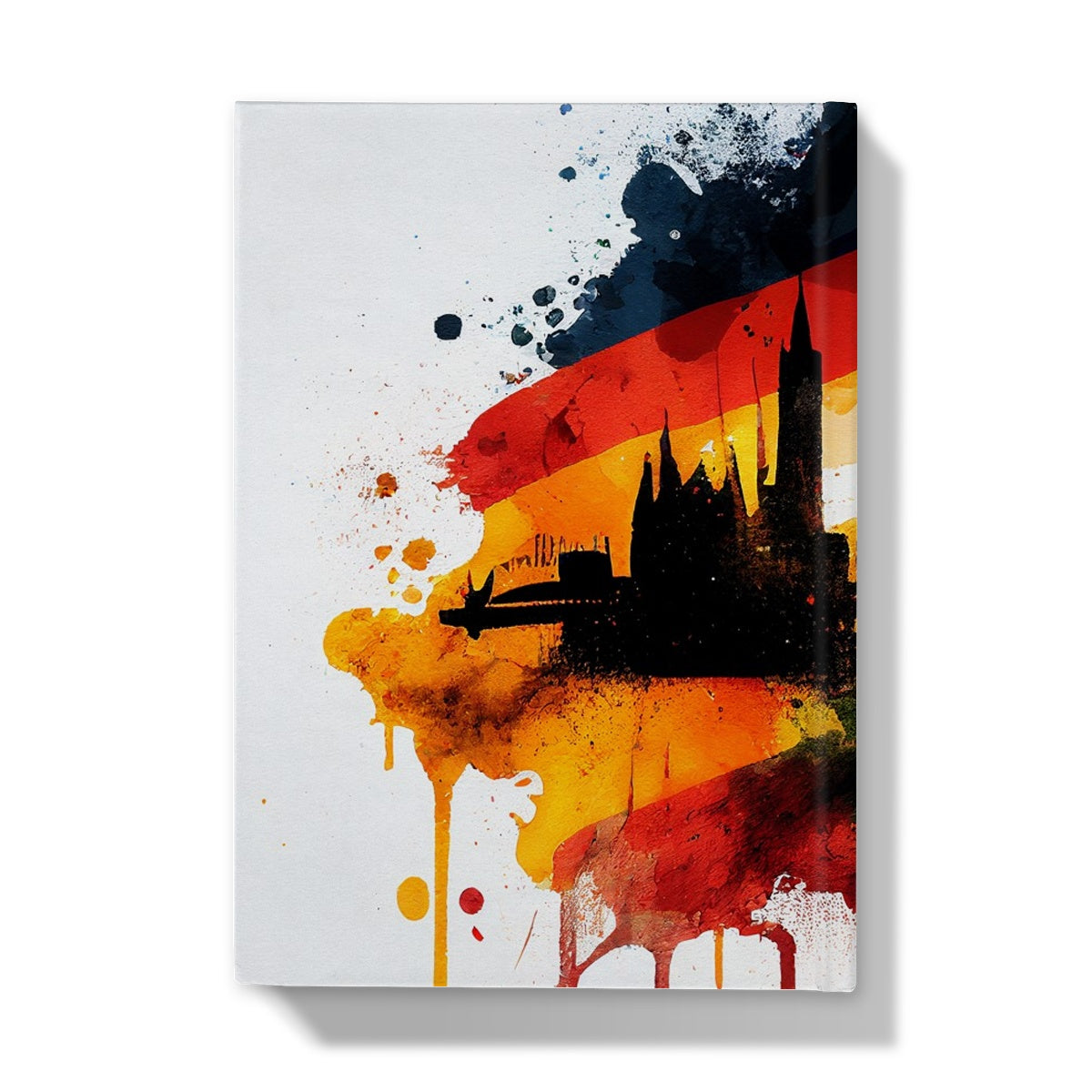 Journey Through Berlin: A German Flag-Inspired Journal for Your Thoughts and Adventures