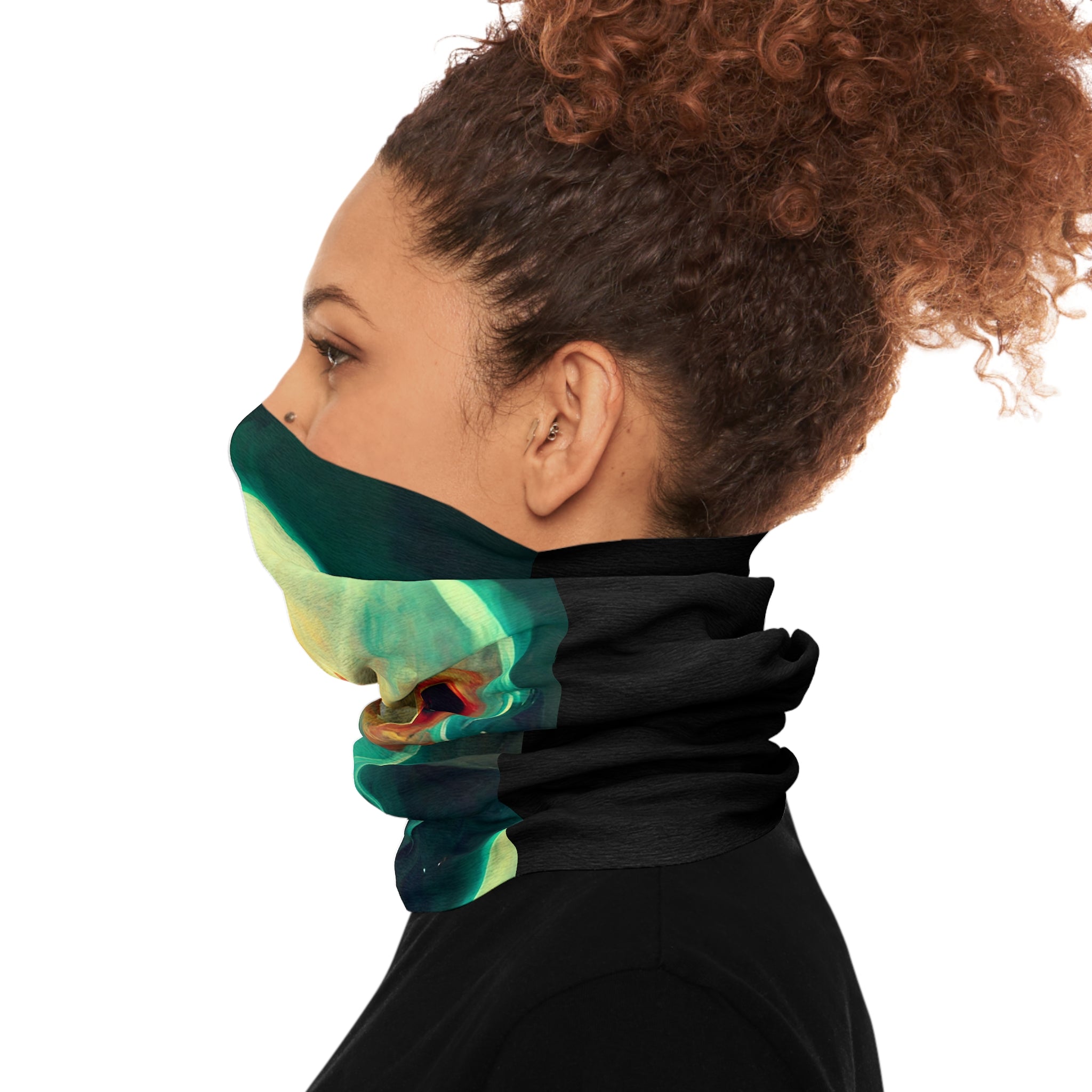 Ephemeer Alien Tube Scarf: Light Up Your Gaming Sessions with Extraterrestrial Vibes!