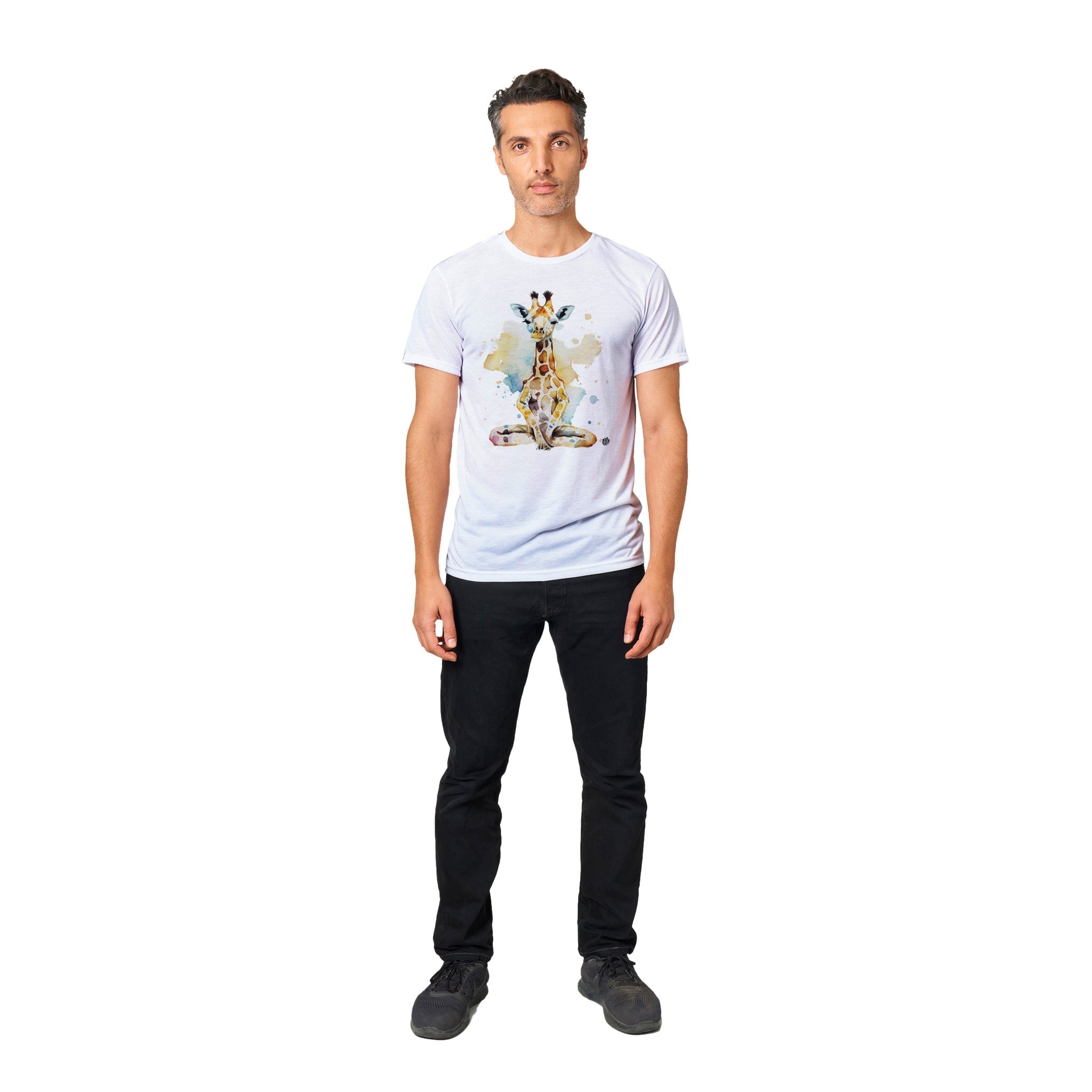 Chill Meditative Giraffe's Day Out | High-Performance Unisex Shirt