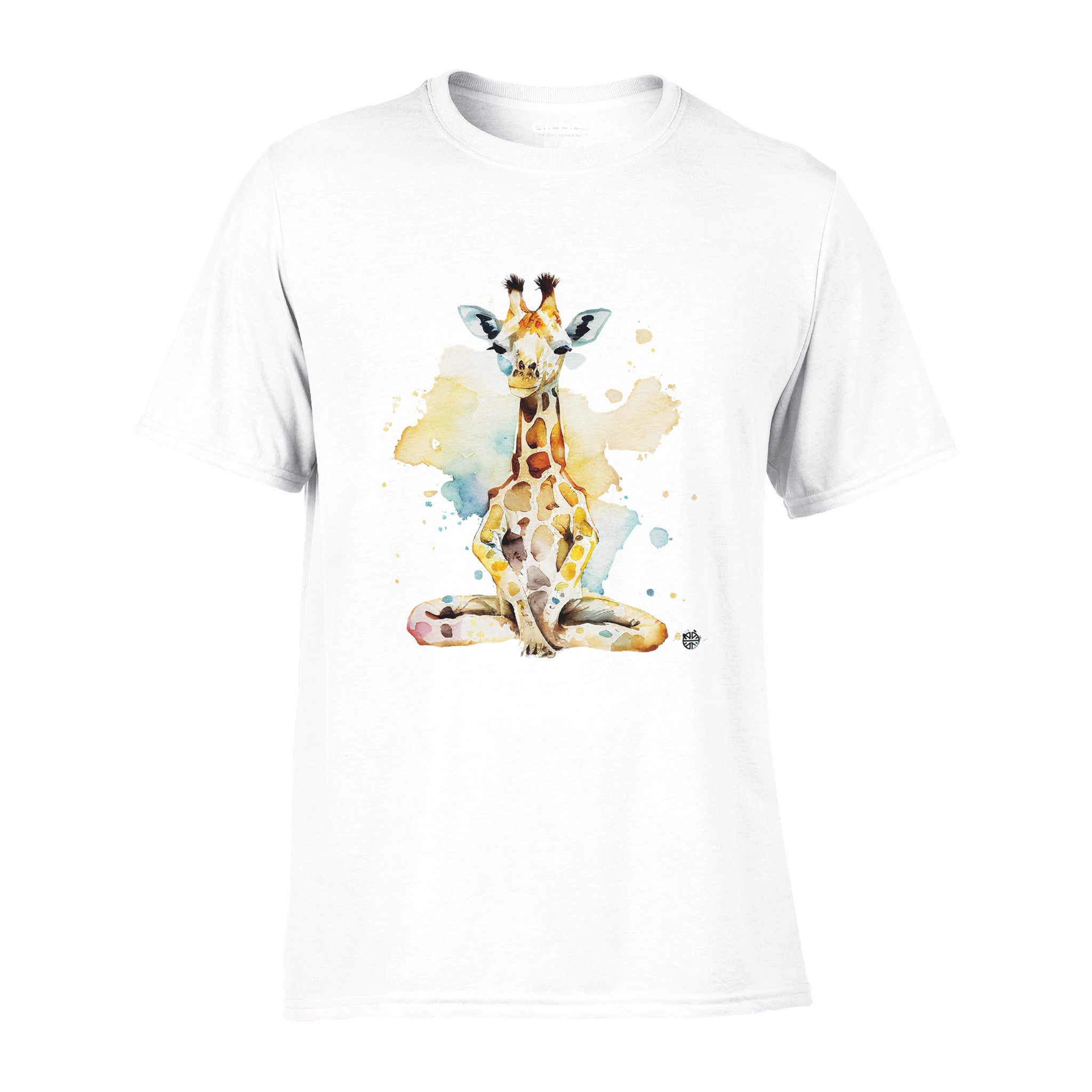 Chill Meditative Giraffe's Day Out | High-Performance Unisex Shirt