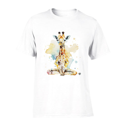 Chill Meditative Giraffe's Day Out | High-Performance Unisex Shirt