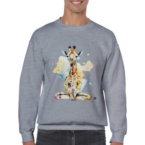 Laughing Giraffe's Meditation Moment | Classic Pullover