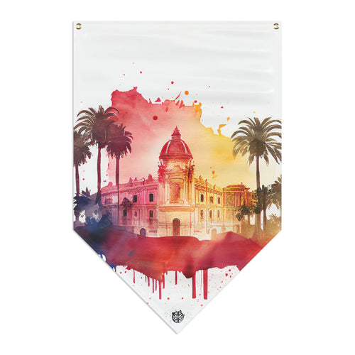 Cities Barcelona 02 Pennant Pennant Banner