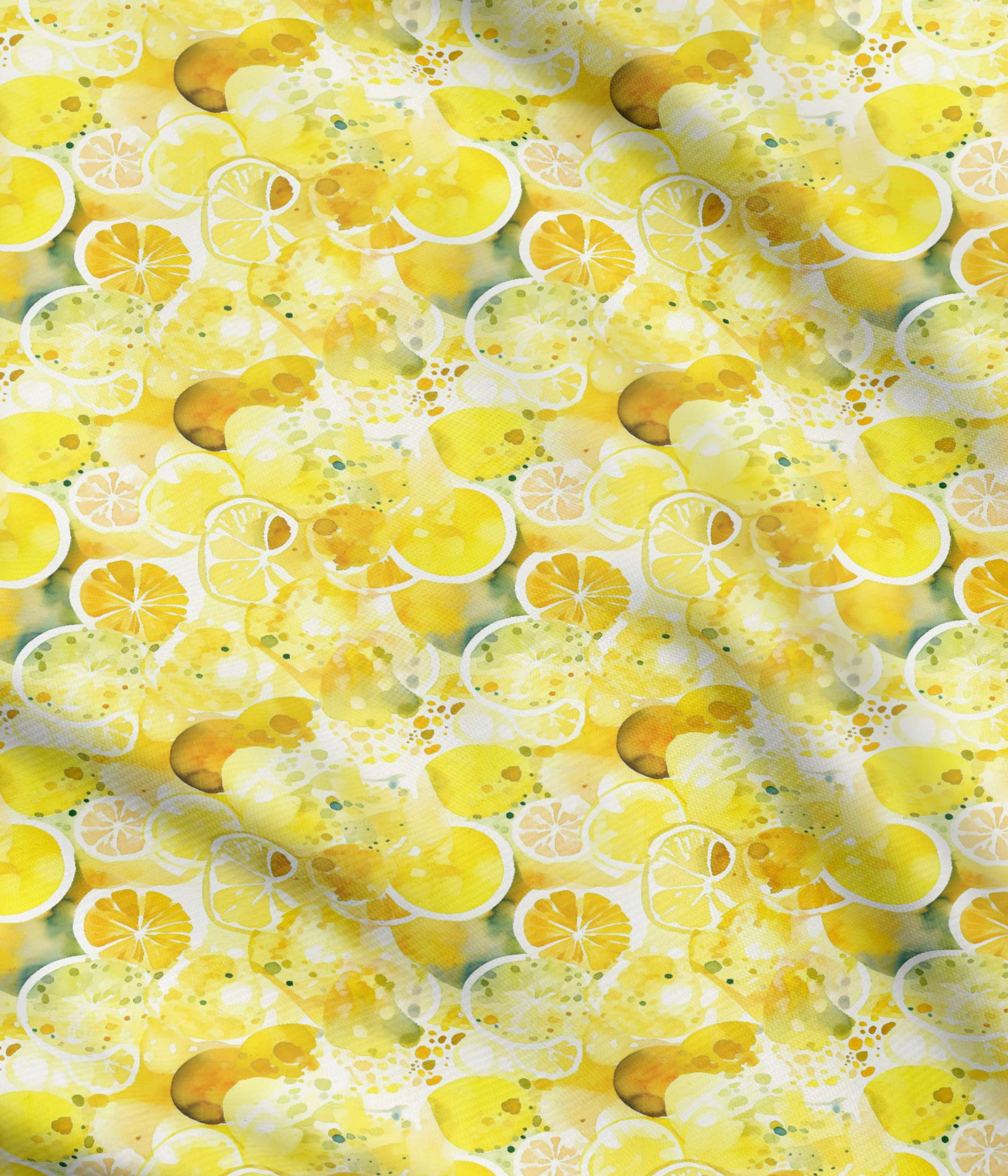 Citron Bliss: Bright Yellow Fabrics and Leather - Friendly & Vibrant Pattern