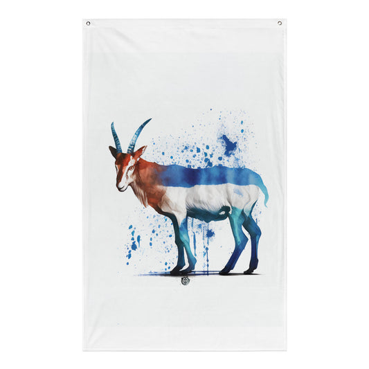 Nubian Ibex & Flag Colors: A Symbol of Strength and Support for Israel