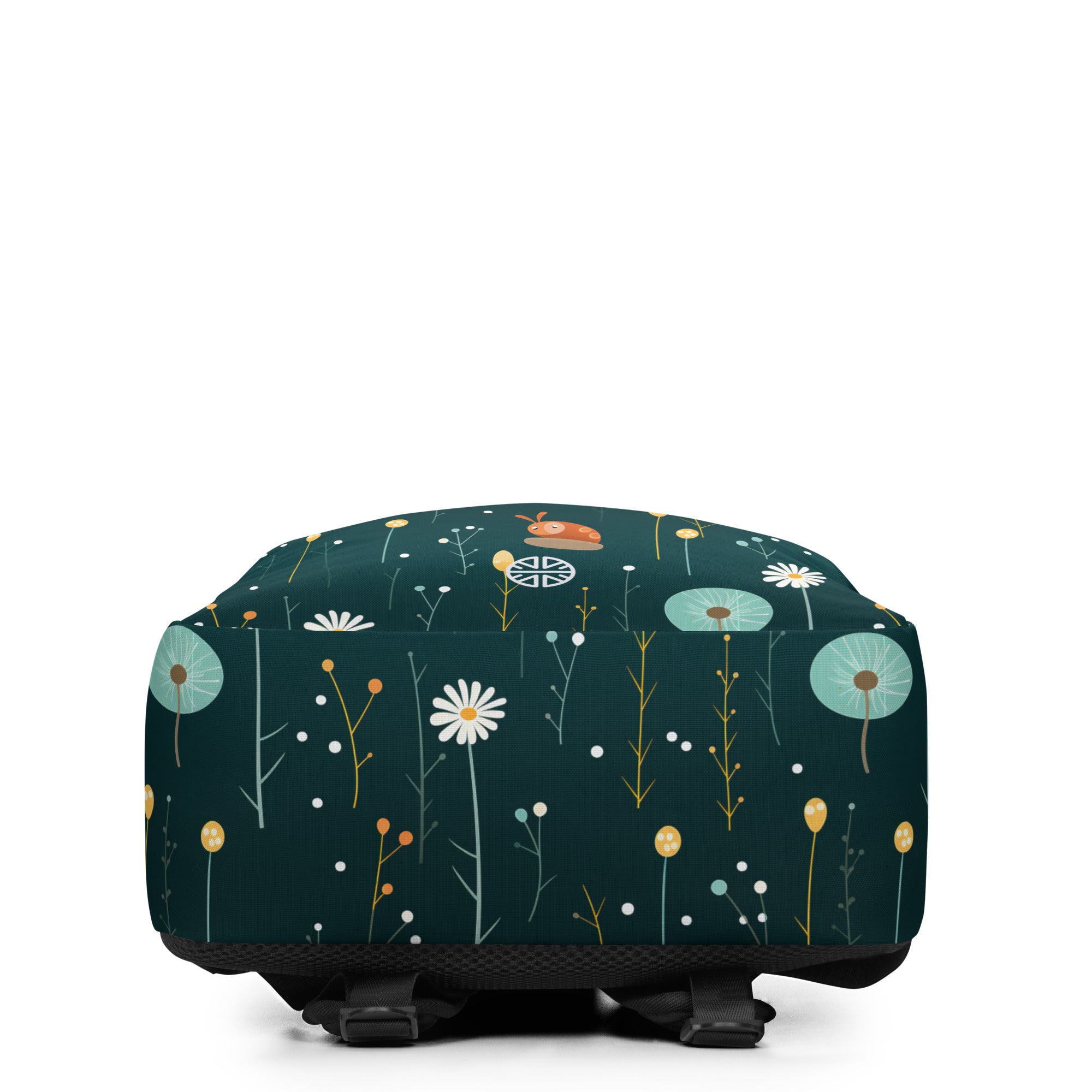 Petite & Playful Floral Snail Backpack: Your Little Elegant Adventure Buddy!