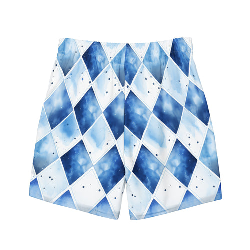 Festive Splash Swim Shorts: Oktoberfest Bavarian Rhombus - Vibrant & Unique, A Splashy Gift!