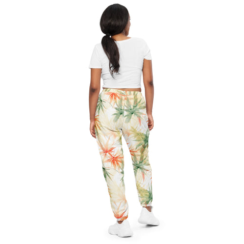 Herbal Haze Harmony Track Pants: Express Your Chill Vibes!