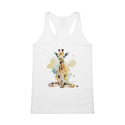 Joyful Giraffe's Yoga Journey | Breathable Performance Tank