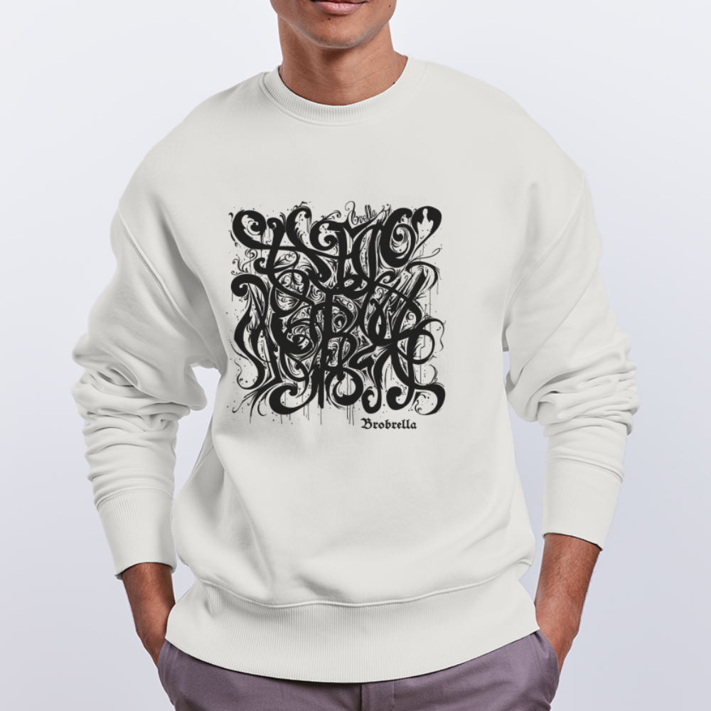 Arabic crewneck - OFF WHITE