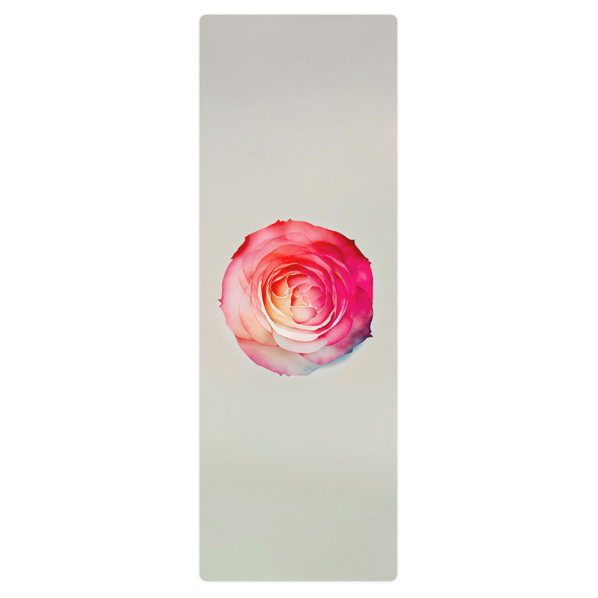 Pink Rose Yoga Mat: Blossom in Your Practice