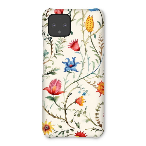 Vibrant Mexican Floral Snap Phone Case: Protect with Tradition!