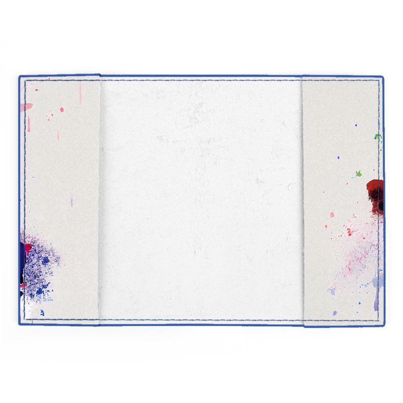 Union Jack Island Passport Cover: British Elegance in Nappa Leather