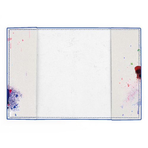 Union Jack Island Passport Cover: British Elegance in Nappa Leather