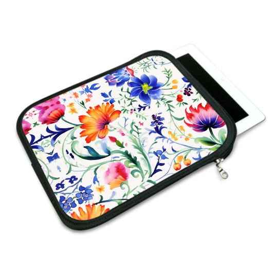 Classical Mexican Floral iPad Slip Case: Carry Tradition!