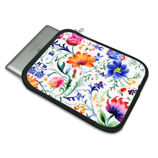 Classical Mexican Floral iPad Slip Case: Carry Tradition!