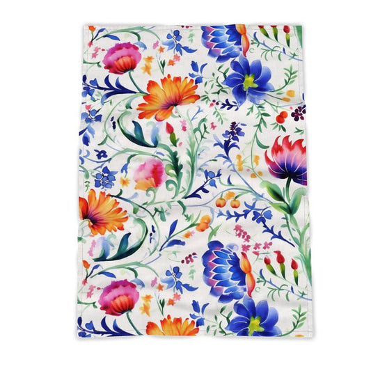 Vibrant Mexican Floral Tea Towels: A Splash of Tradition!