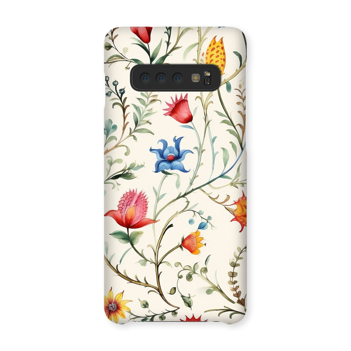 Vibrant Mexican Floral Snap Phone Case: Protect with Tradition!