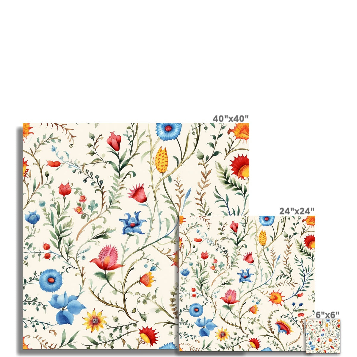 Mexican Floral Symphony Fine Art Print: A Vibrant Tribute to Tradition!