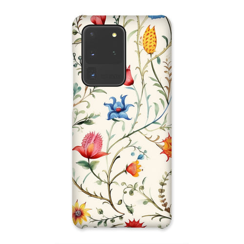 Vibrant Mexican Floral Snap Phone Case: Protect with Tradition!