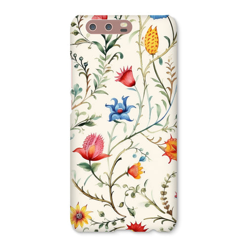 Vibrant Mexican Floral Snap Phone Case: Protect with Tradition!