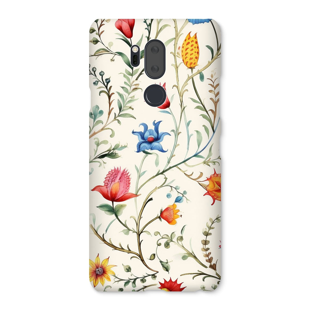 Vibrant Mexican Floral Snap Phone Case: Protect with Tradition!