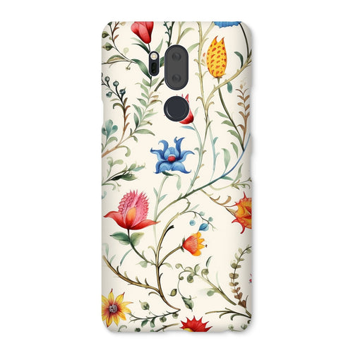 Vibrant Mexican Floral Snap Phone Case: Protect with Tradition!