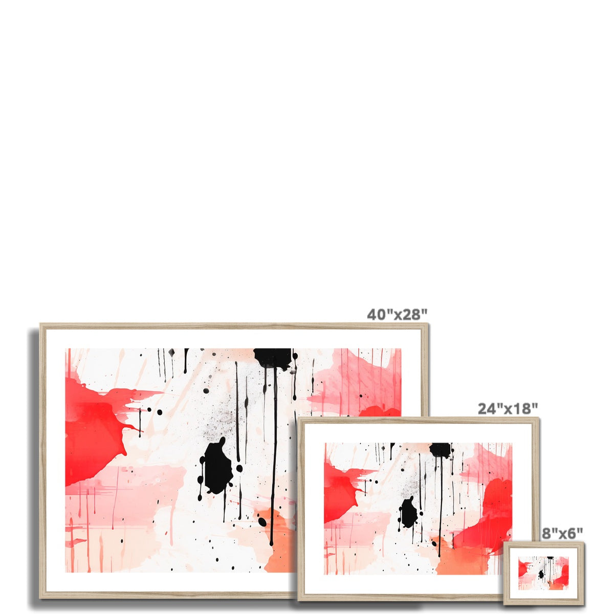 Mounted Majesty: Red Splasher in a Frame!
