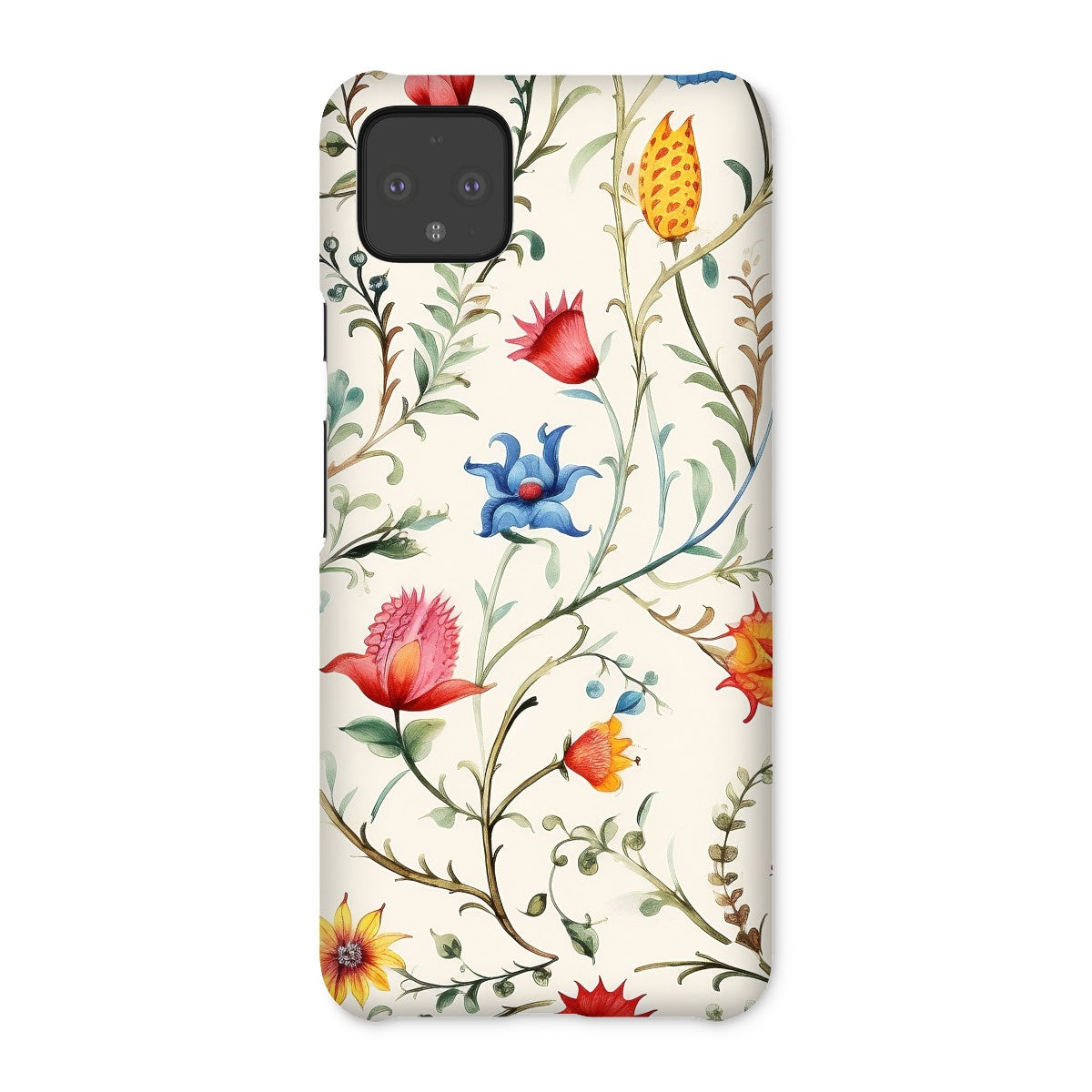 Vibrant Mexican Floral Snap Phone Case: Protect with Tradition!