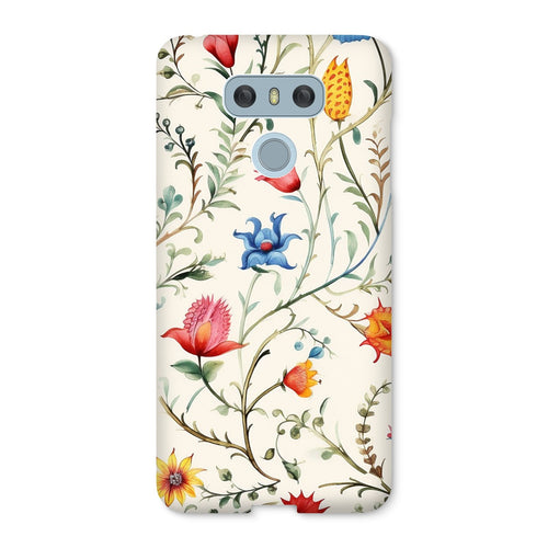 Vibrant Mexican Floral Snap Phone Case: Protect with Tradition!