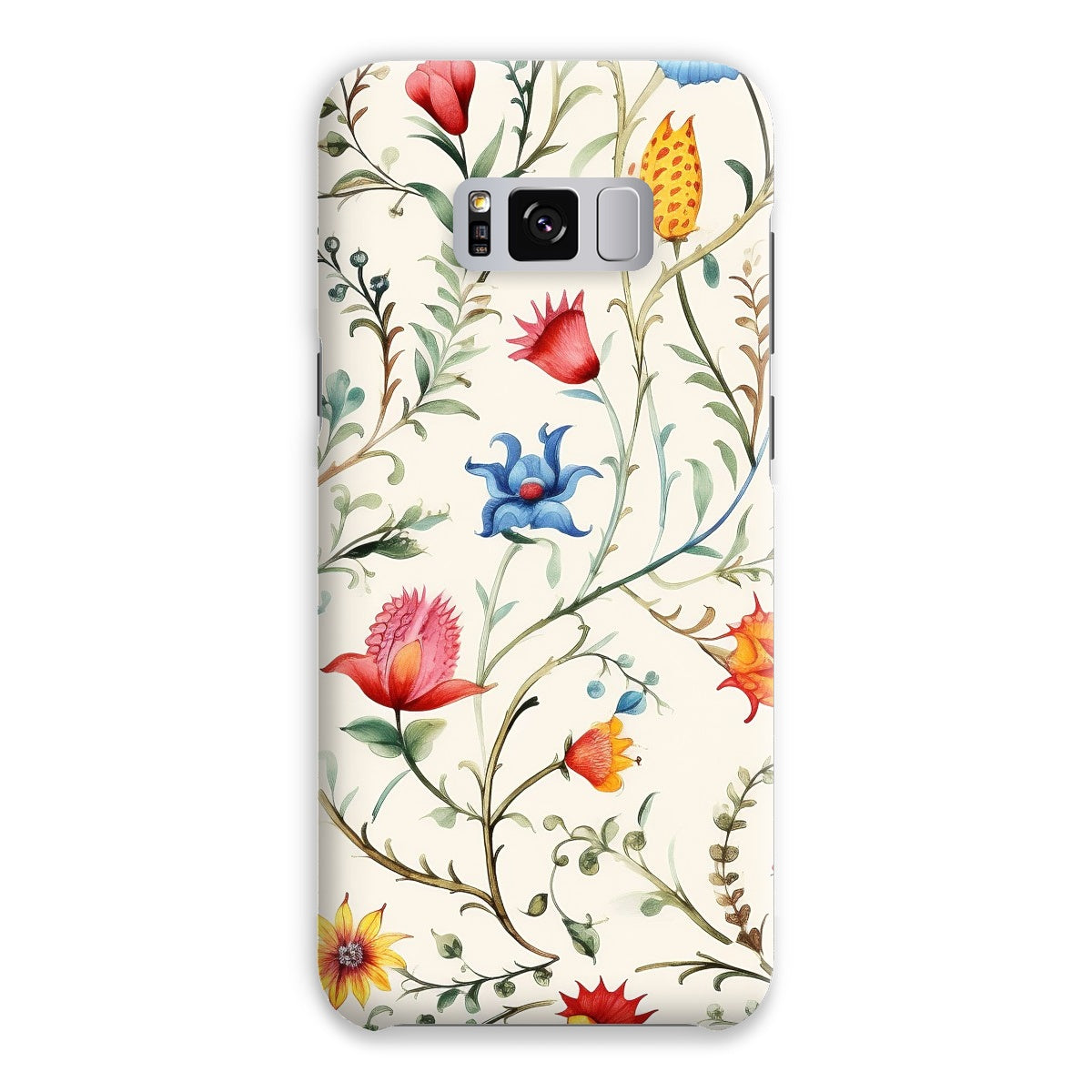 Vibrant Mexican Floral Snap Phone Case: Protect with Tradition!