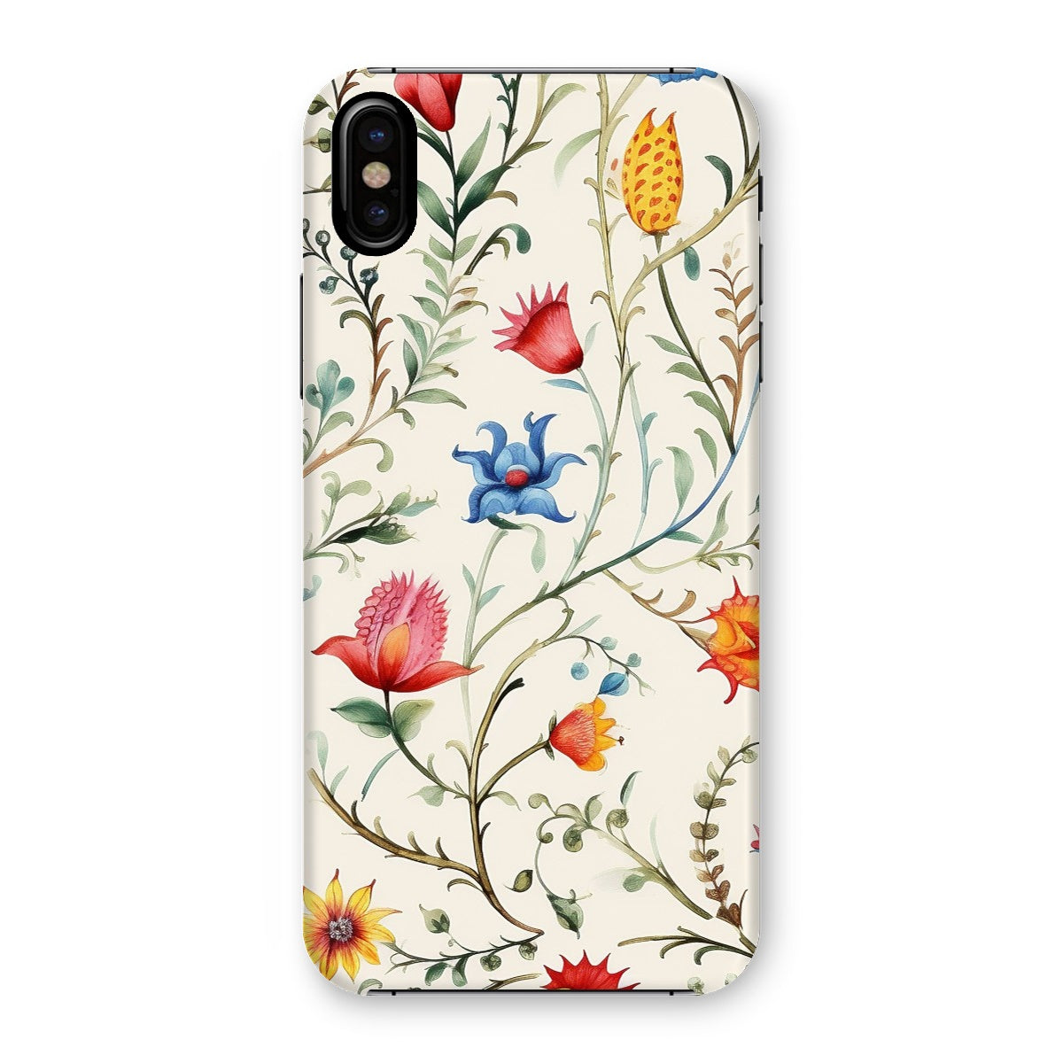 Vibrant Mexican Floral Snap Phone Case: Protect with Tradition!