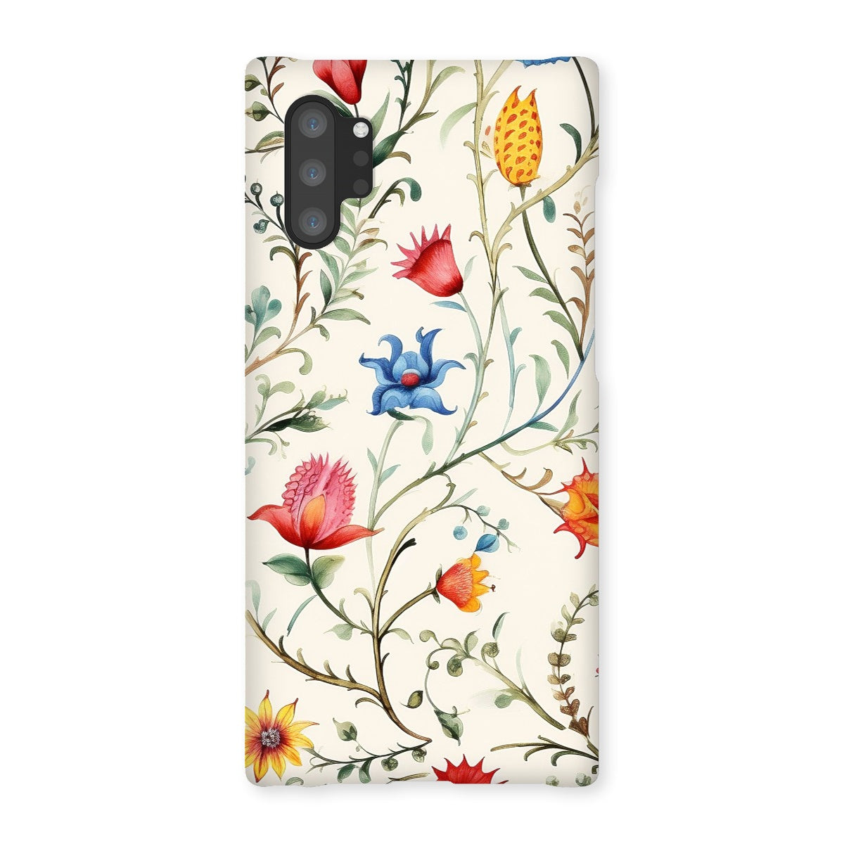 Vibrant Mexican Floral Snap Phone Case: Protect with Tradition!