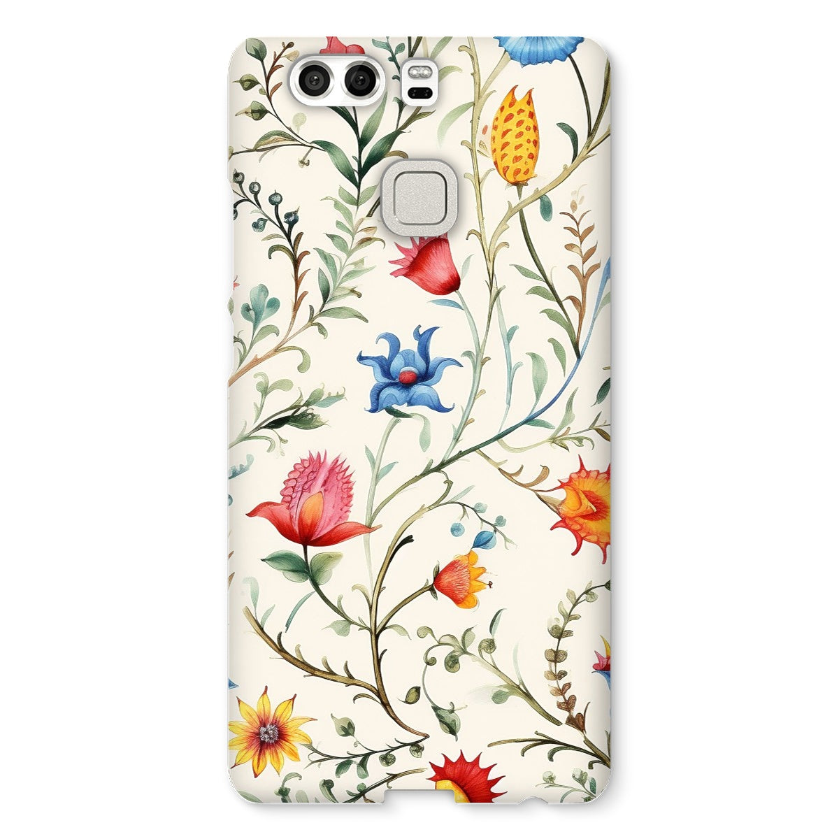 Vibrant Mexican Floral Snap Phone Case: Protect with Tradition!