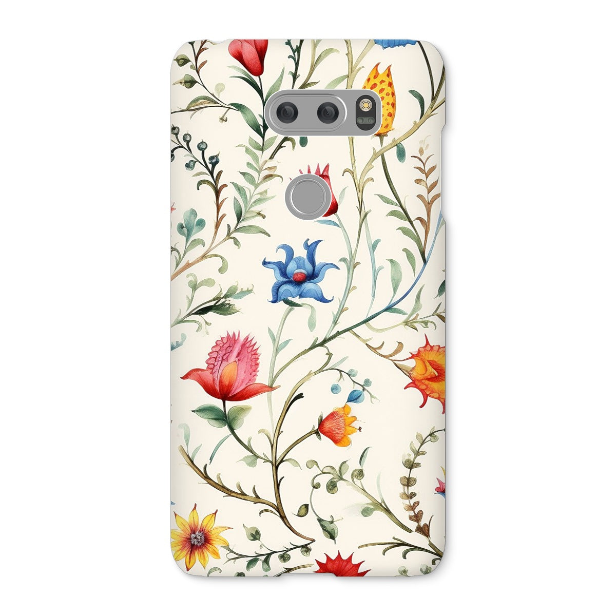 Vibrant Mexican Floral Snap Phone Case: Protect with Tradition!