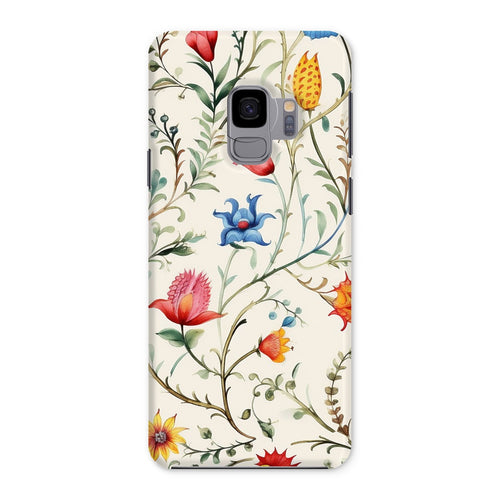 Vibrant Mexican Floral Snap Phone Case: Protect with Tradition!