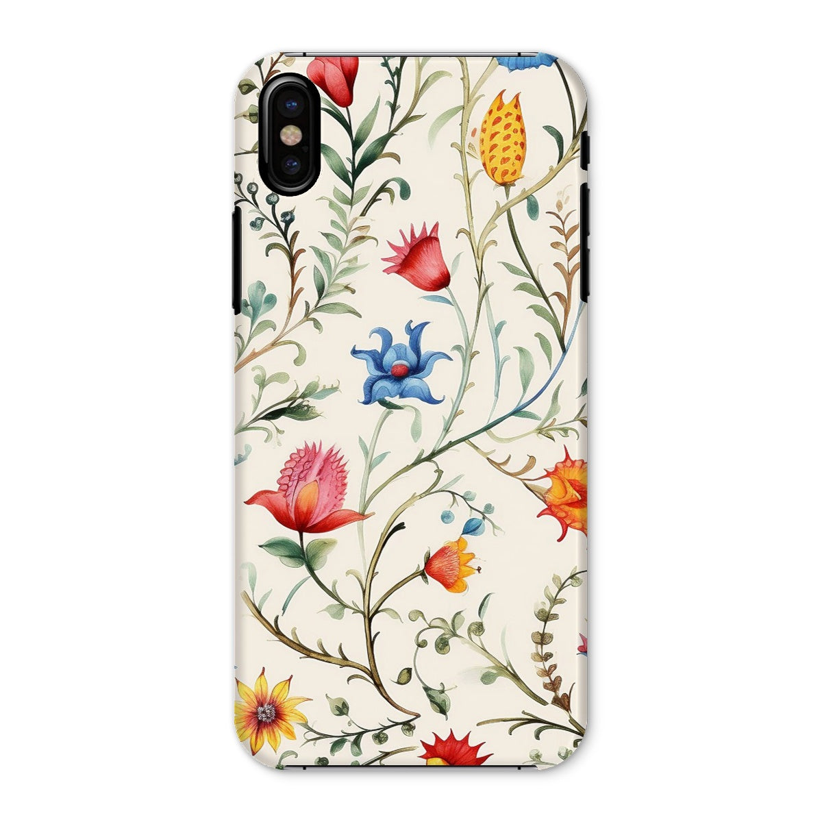 Vibrant Mexican Floral Snap Phone Case: Protect with Tradition!