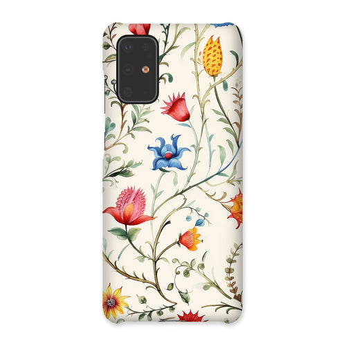 Vibrant Mexican Floral Snap Phone Case: Protect with Tradition!