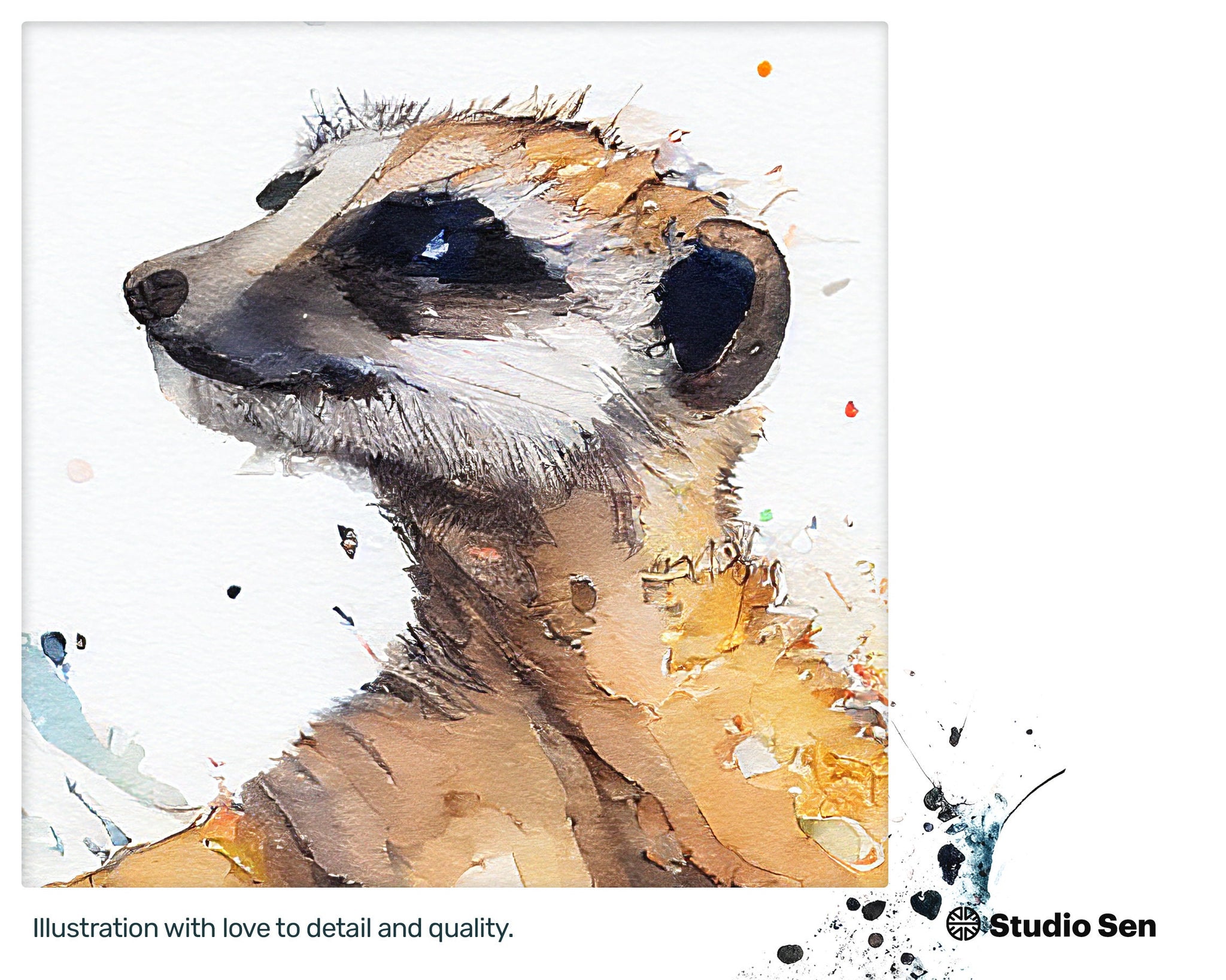 Social Whimsical Meerkat, Radiant Quaint Decoration, Cute Refreshing Jolly Uplifting Admired Design